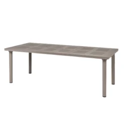 Libeccio Table de jardin extensible en polypropylène et aluminium><noscript><img width=