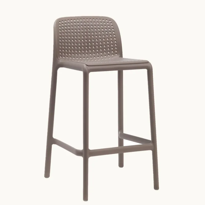 Lido Tabouret en polypropylène empilable> Tabouret Snack (assise +/- 65 Cm)|Tabouret De Bar (assise +/- 80 Cm)