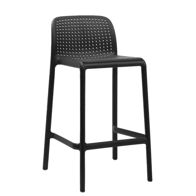Lido Tabouret en polypropylène empilable> Tabouret Snack (assise +/- 65 Cm)|Tabouret De Bar (assise +/- 80 Cm)