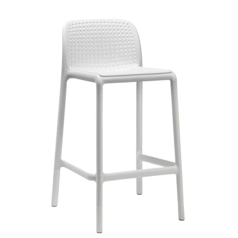 Lido Tabouret en polypropylène empilable> Tabouret Snack (assise +/- 65 Cm)|Tabouret De Bar (assise +/- 80 Cm)