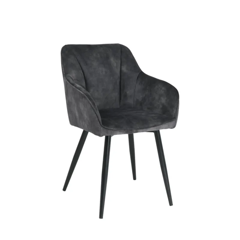 LisonFauteuil cosy en tissu avec pieds en métal> Chaise De Salle à Manger|Fauteuil De Salon