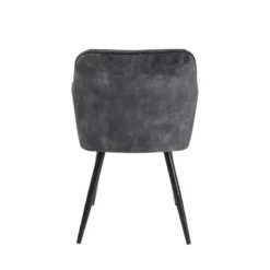 LisonFauteuil cosy en tissu avec pieds en métal><noscript><img width=
