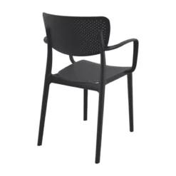 Loft Chaise de jardin micro perforée avec accoudoirs><noscript><img width=