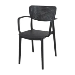 Loft Chaise de jardin micro perforée avec accoudoirs><noscript><img width=