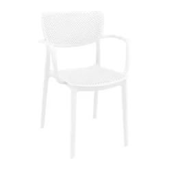 Loft Chaise de jardin micro perforée avec accoudoirs><noscript><img width=