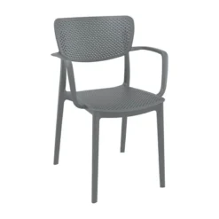 Loft Chaise de jardin micro perforée avec accoudoirs><noscript><img width=