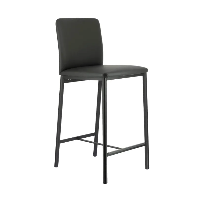 Perfecta Loft Tabouret snack contemporain en simili et métal> Tabouret Snack (assise +/- 65 Cm)|Tabouret De Bar (assise +/- 80 Cm)