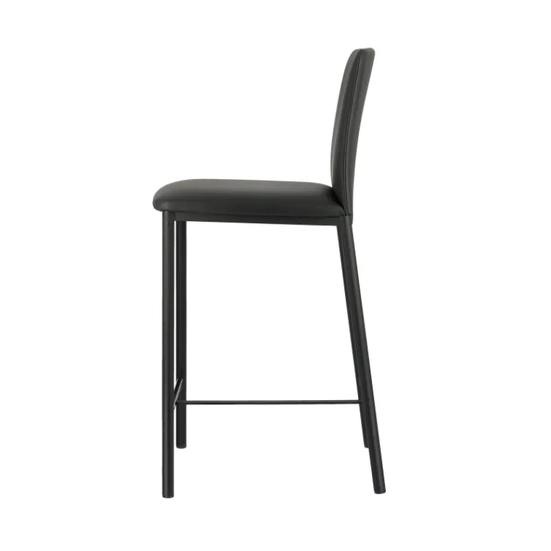 Perfecta Loft Tabouret snack contemporain en simili et métal> Tabouret Snack (assise +/- 65 Cm)|Tabouret De Bar (assise +/- 80 Cm)