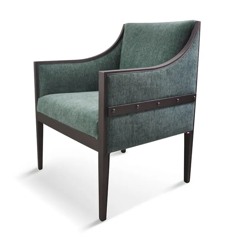Paget Loic Fauteuil de style en tissu fabriqué en France> Fauteuil De Salon