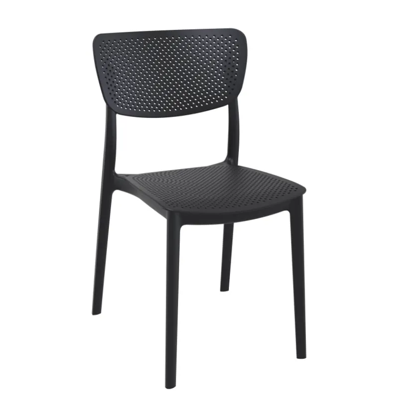Lucy Chaise de jardin en polypropylène micro perforé> Chaise De Jardin
