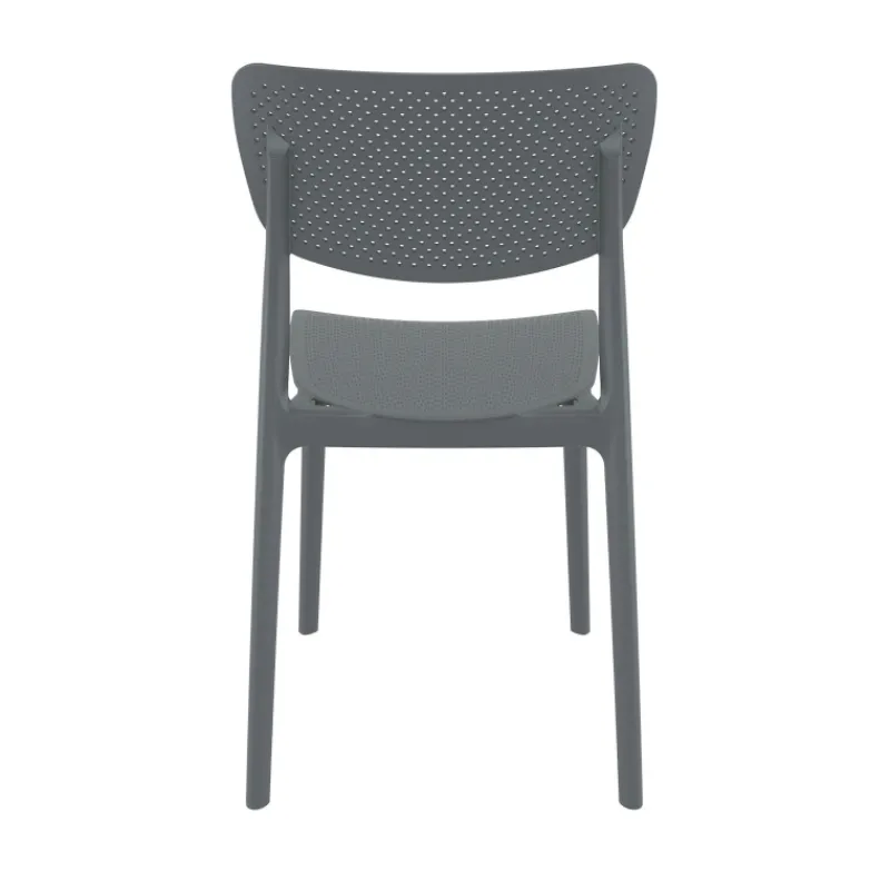 Lucy Chaise de jardin en polypropylène micro perforé> Chaise De Jardin
