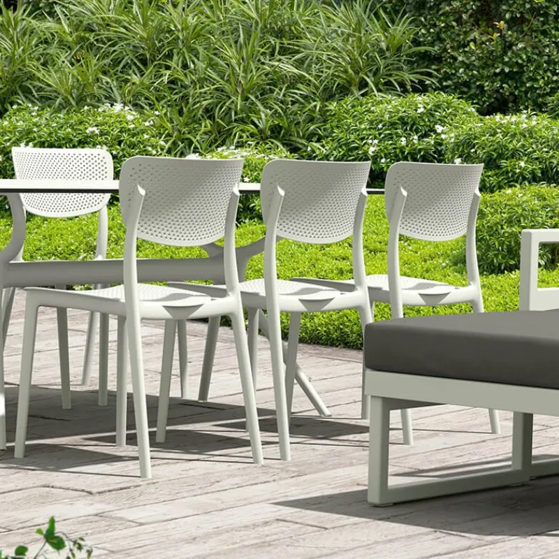 Lucy Chaise de jardin en polypropylène micro perforé> Chaise De Jardin