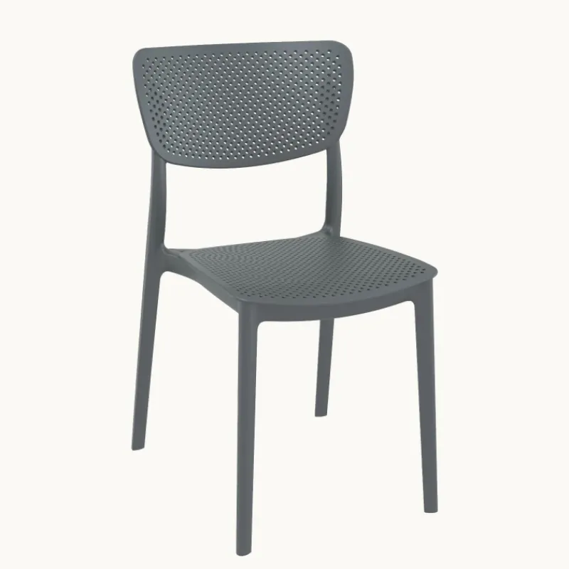 Lucy Chaise moderne en polypropylène micro perforé> Chaise De Cuisine|Chaise De Salle à Manger