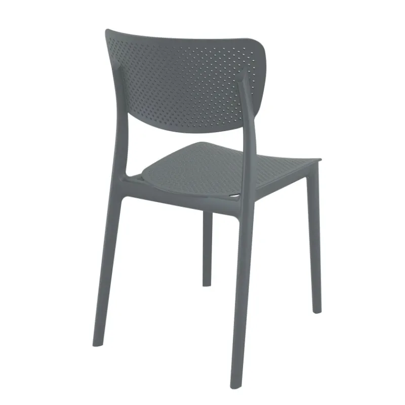 Lucy Chaise moderne en polypropylène micro perforé> Chaise De Cuisine|Chaise De Salle à Manger