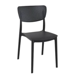 Lucy Chaise moderne en polypropylène micro perforé><noscript><img width=