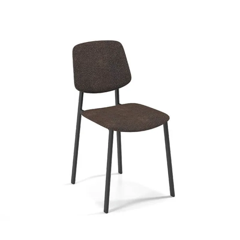 Perfecta Lugano Chaise de séjour en tissu et pieds en métal> Chaise De Salle à Manger