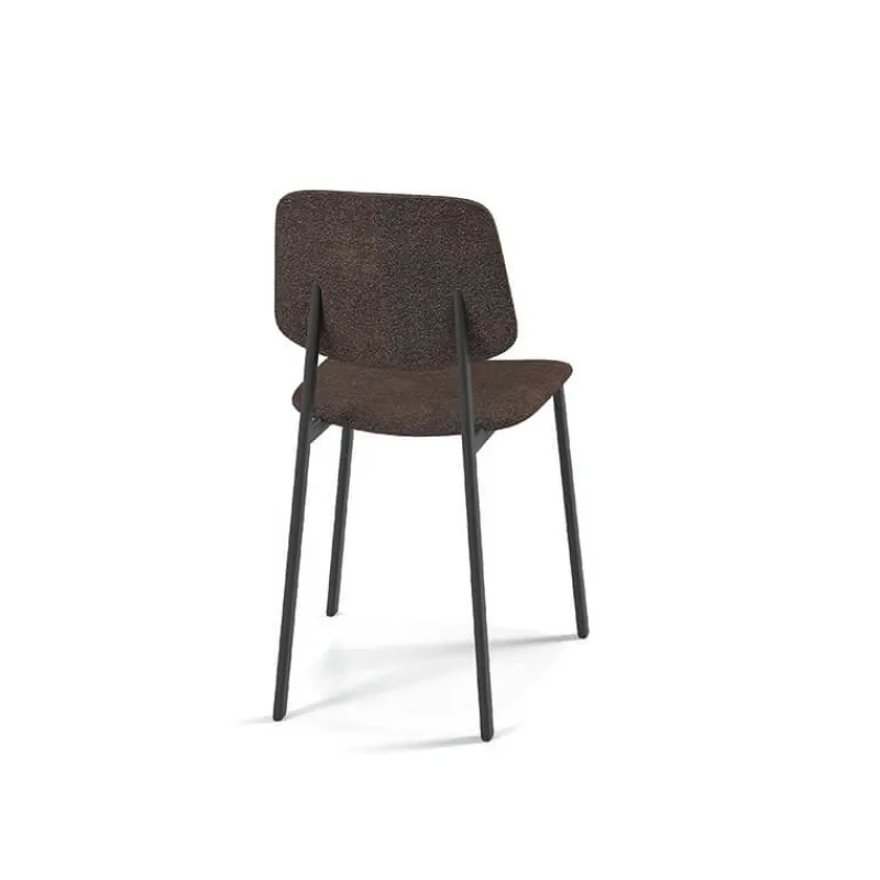 Perfecta Lugano Chaise de séjour en tissu et pieds en métal> Chaise De Salle à Manger