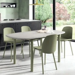 Perfecta Lustra Table de cuisine en stratifié avec allonge> Table De Cuisine