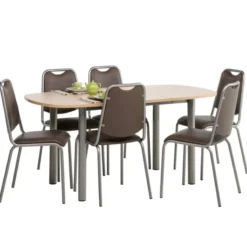 Perfecta Lustra Table de cuisine en stratifié avec allonge><noscript><img width=