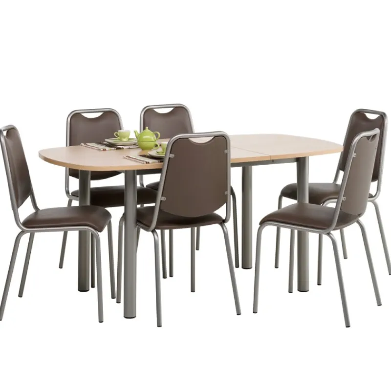 Perfecta Lustra Table de cuisine en stratifié avec allonge> Table De Cuisine