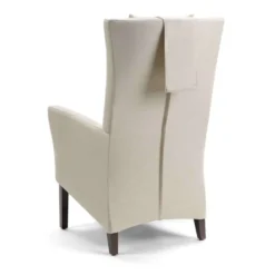 Mobitec Manhattan Uno HD ® Fauteuil dossier haut en tissu et bois><noscript><img width=