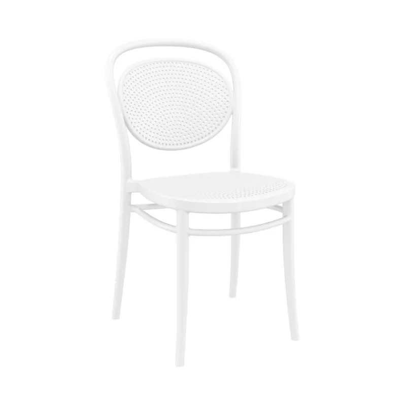 Marcel Chaise de jardin moderne empilable en polypropylène> Chaise De Jardin
