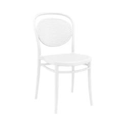 Marcel Chaise moderne empilable en polypropylène><noscript><img width=