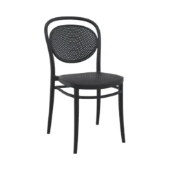 Marcel Chaise moderne empilable en polypropylène><noscript><img width=