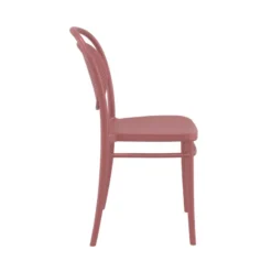 Marcel Chaise moderne empilable en polypropylène><noscript><img width=