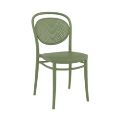 Marcel Chaise moderne empilable en polypropylène><noscript><img width=