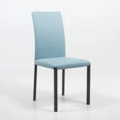 Peressini Marion H Chaise de salle à manger contemporaine en synthétique et métal> Chaise De Cuisine|Chaise De Salle à Manger