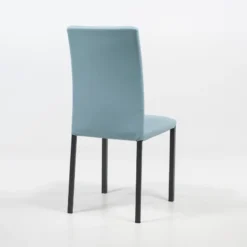 Peressini Marion H Chaise de salle à manger contemporaine en synthétique et métal><noscript><img width=