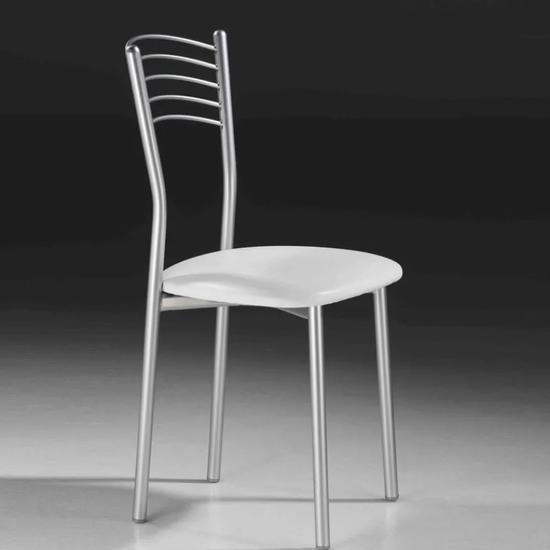 Bailen Marta Chaise de cuisine en métal avec assise rembourrée> Chaise De Cuisine