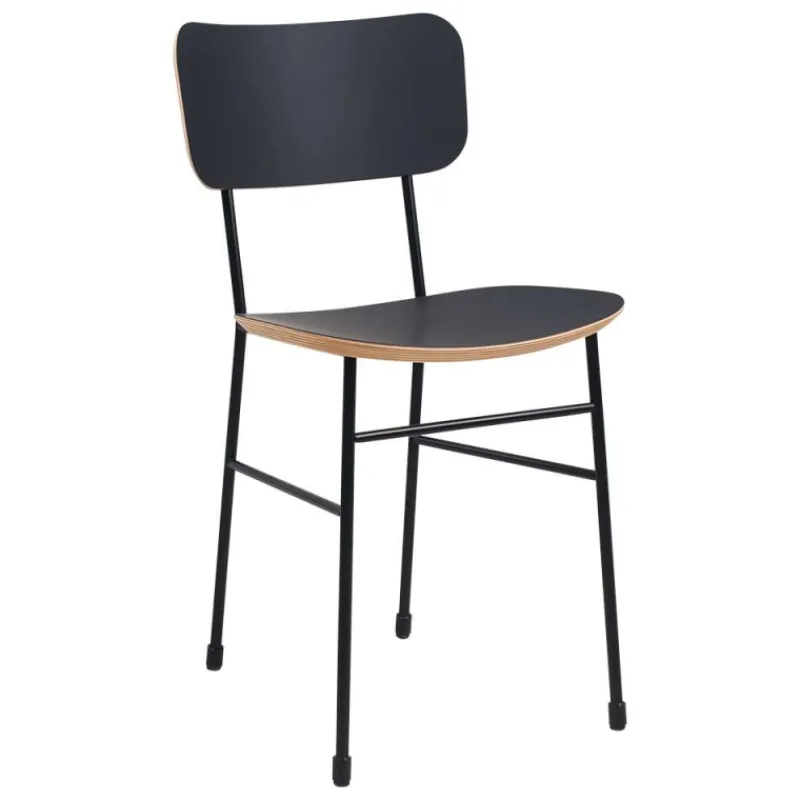 Midj Master S ® Chaise rétro en fénix et métal> Chaise De Salle à Manger