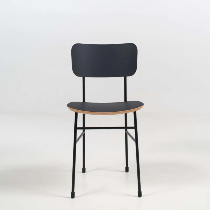 Midj Master S ® Chaise rétro en fénix et métal> Chaise De Salle à Manger