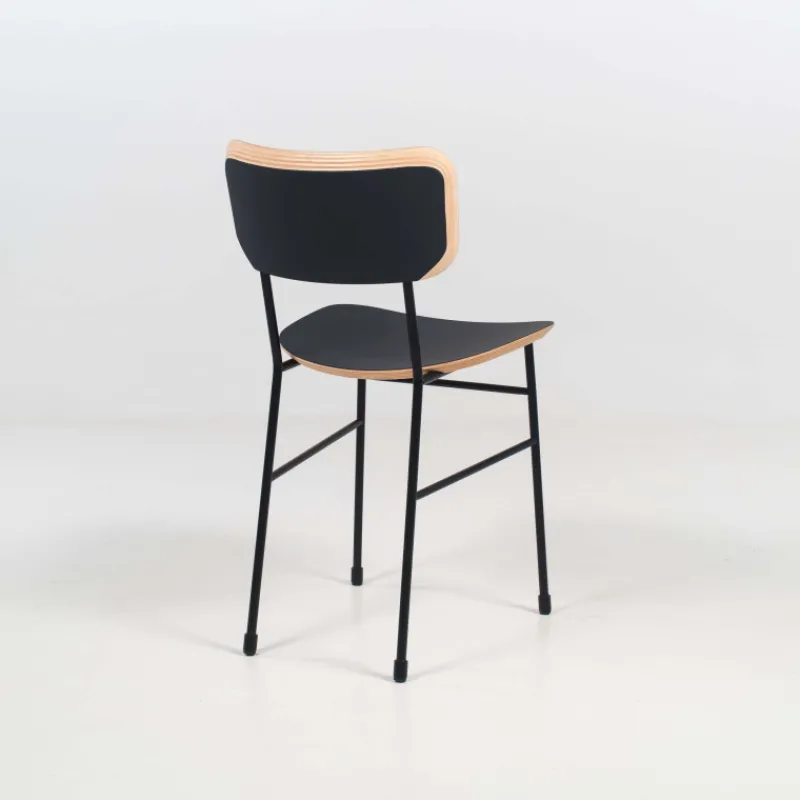 Midj Master S ® Chaise rétro en fénix et métal> Chaise De Salle à Manger