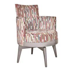 Paget Mathis Fauteuil pivotant Art Déco Made in France><noscript><img width=