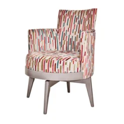 Paget Mathis Fauteuil pivotant Art Déco Made in France><noscript><img width=