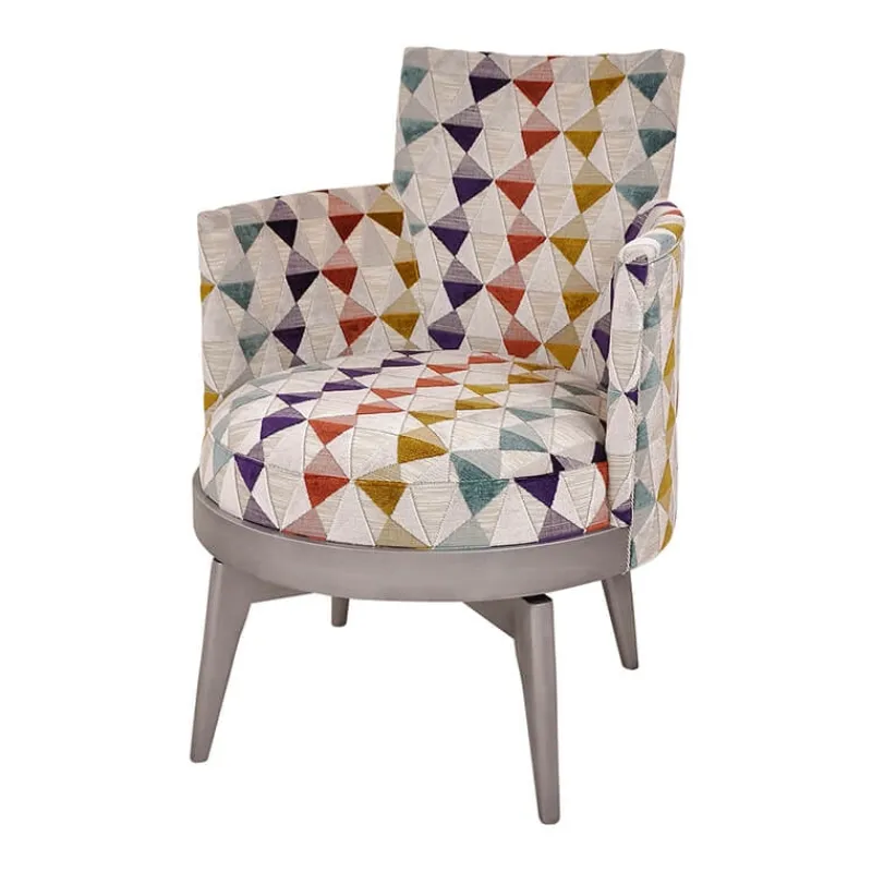 Paget Mathis Fauteuil pivotant Art Déco Made in France> Chaise De Salle à Manger|Chaise De Bureau