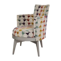 Paget Mathis Fauteuil pivotant Art Déco Made in France><noscript><img width=