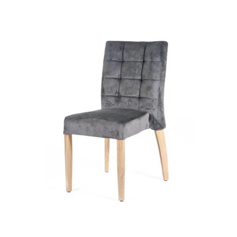 Sessio Matias 2 stack Chaise empilable confortable de salle à manger en tissu> Chaise De Salle à Manger|Chaise Salon