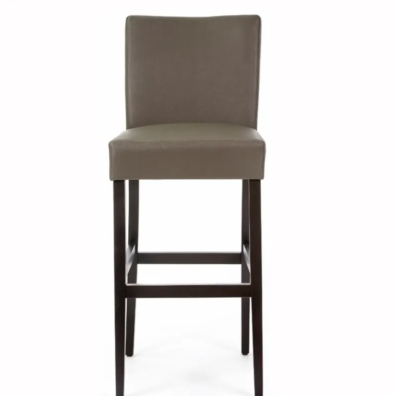 Sessio Matias Tabouret de bar en synthétique et bois> Tabouret De Bar (assise +/- 80 Cm)