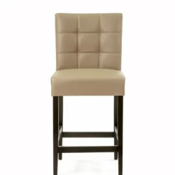 Sessio Matias 2 Tabouret snack en synthétique et bois><noscript><img width=