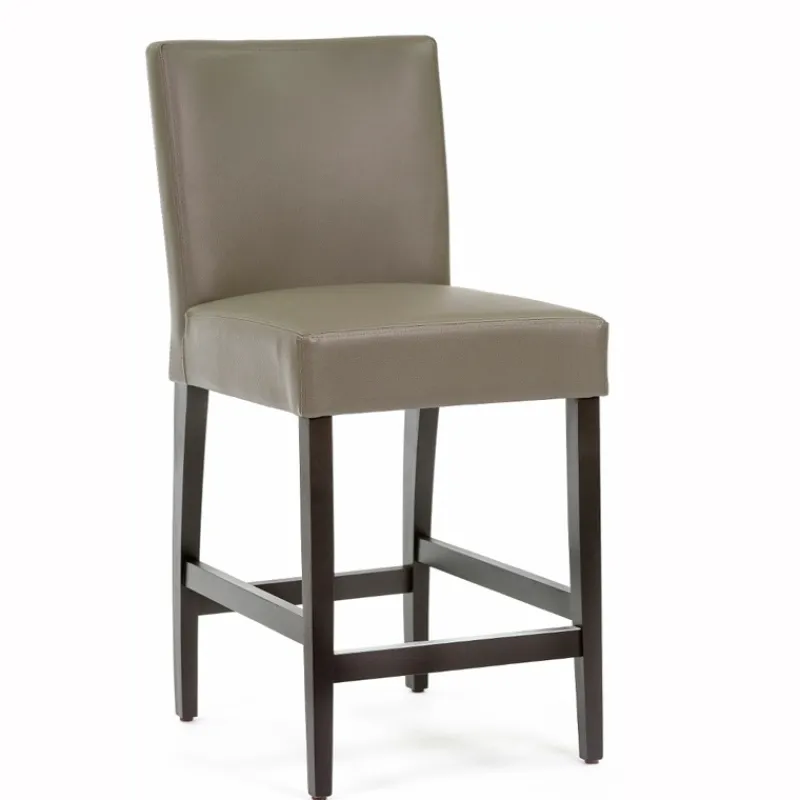 Sessio Matias Tabouret snack en synthétique et bois> Tabouret Snack (assise +/- 65 Cm)|Tabouret De Bar (assise +/- 80 Cm)