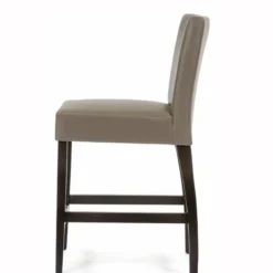 Sessio Matias Tabouret snack en synthétique et bois> Tabouret Snack (assise +/- 65 Cm)|Tabouret De Bar (assise +/- 80 Cm)