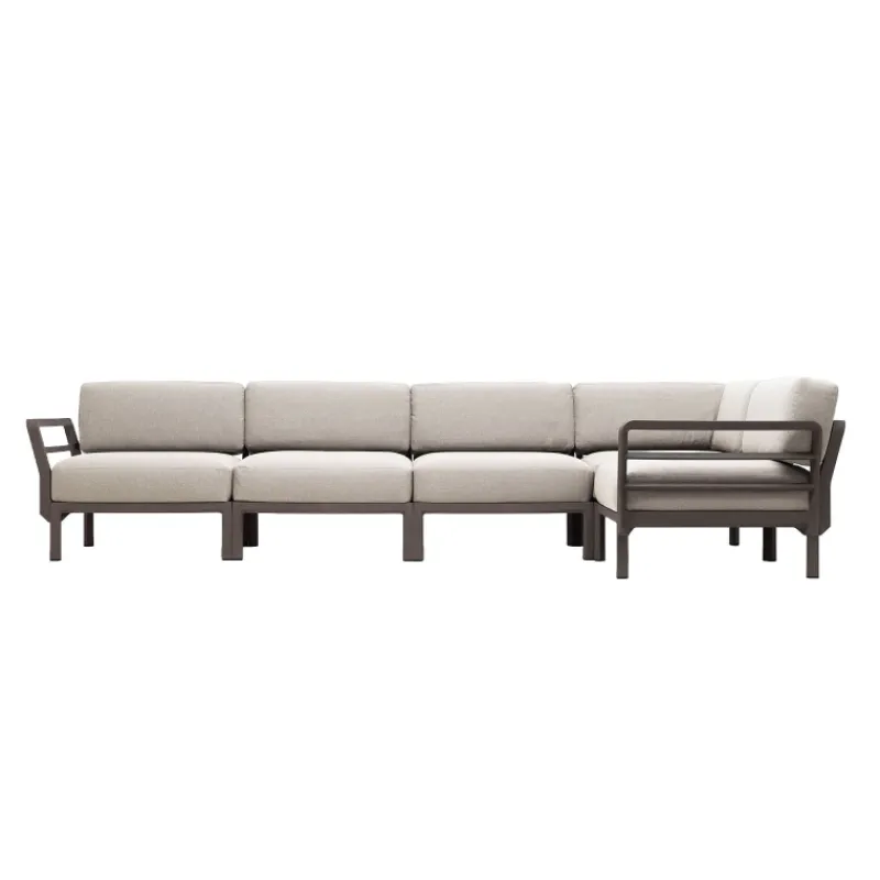 Maximo Canapé de jardin modulable 5 places> Fauteuil De Jardin