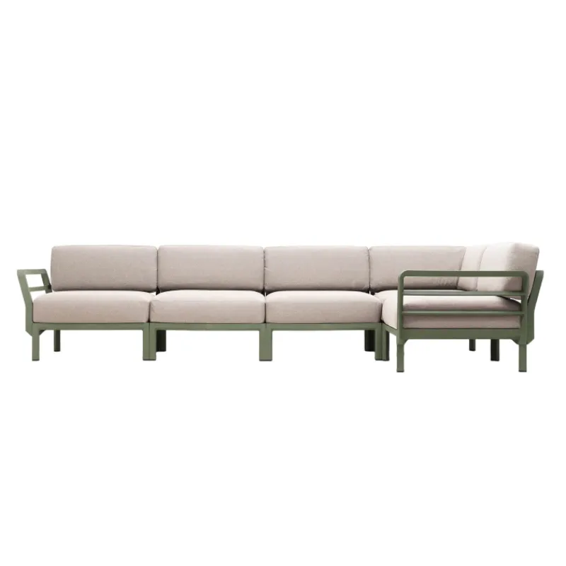 Maximo Canapé de jardin modulable 5 places> Fauteuil De Jardin
