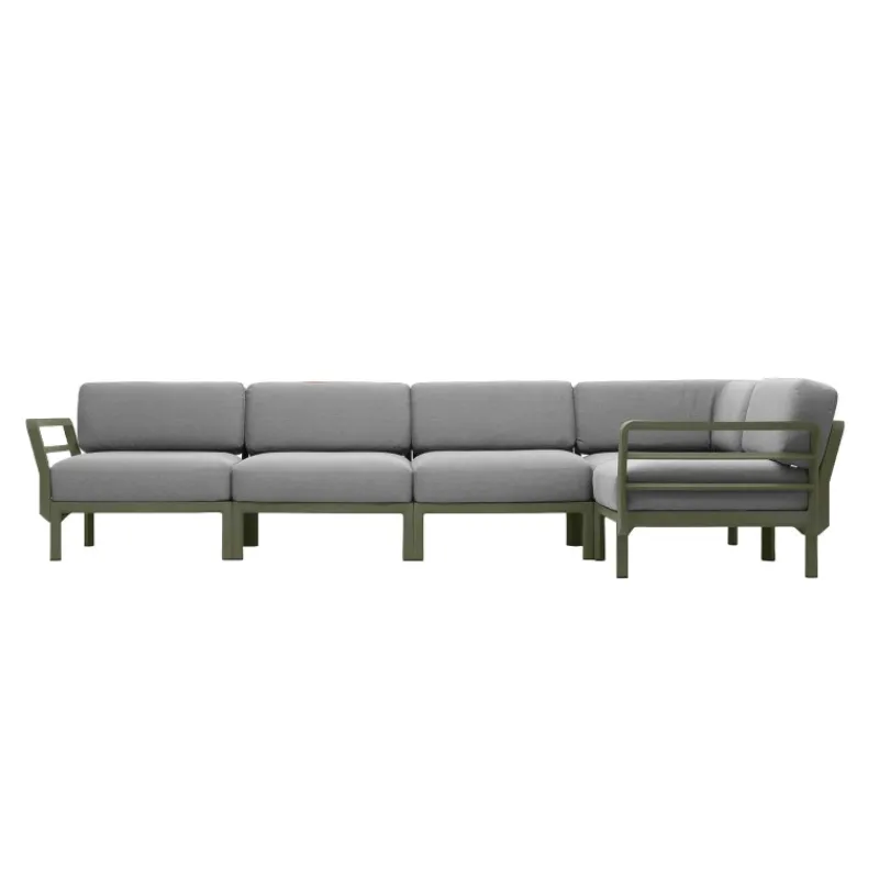 Maximo Canapé de jardin modulable 5 places> Fauteuil De Jardin