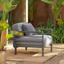 Maximo Fauteuil de jardin relax modulable avec accoudoirs> Fauteuil De Jardin