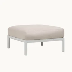 Maximo Pouf de jardin en polypropylène et tissu><noscript><img width=